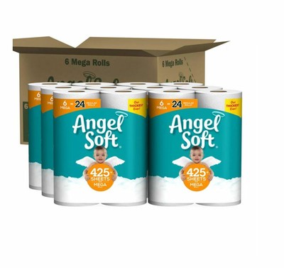 angel soft toilet paper 36 mega rolls