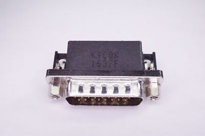 K66X-A26P-NJ Kycon High Density D-Sub Plug Male Right Angle 26 Pos 3 Row DA NOS