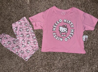 TikTok viral hello kitty pj hello kitty pajamas Sanrio pjs