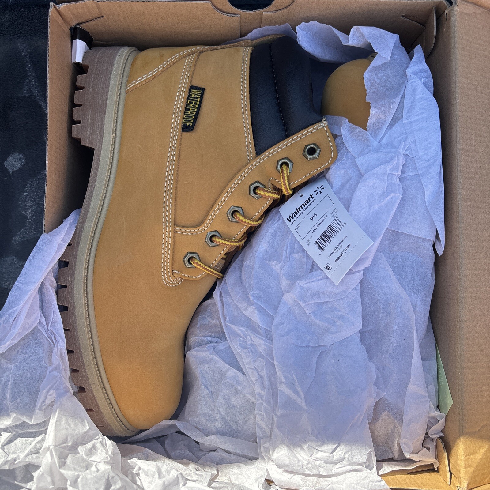 Brahma Men's Hubert Waterproof 6" Soft Toe Work Boots SZ 9.5 eBay