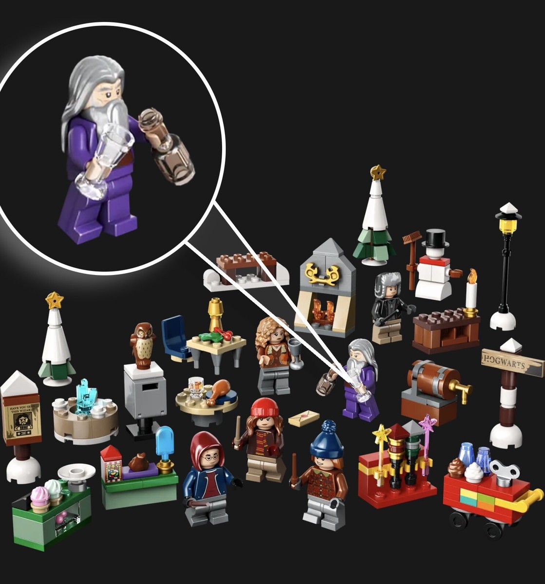 LEGO 76418 Harry Potter Advent Calendar Aberforth Dumbledore
