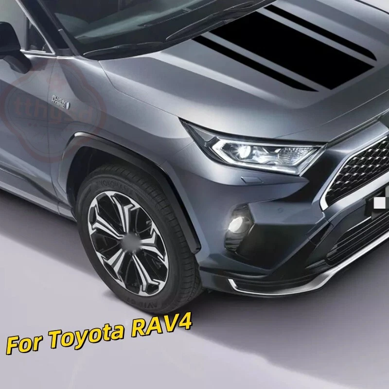 Adesivo gráfico vinil filme carro branco preto cinza quente para Toyota RAV4 - Imagem 2 de 4