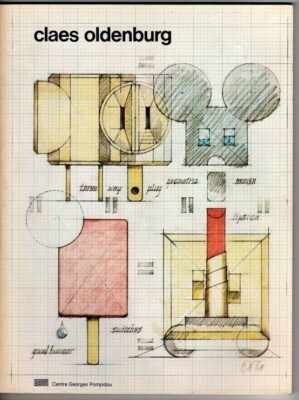 Claes Oldenburg. Zeichnungen, Aquarelle und Drucke. Centre Pompidou 1977