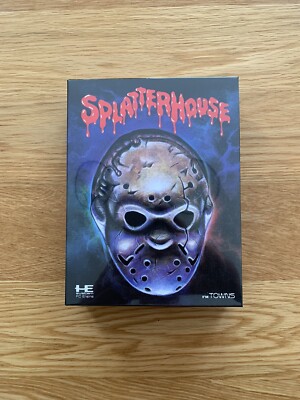Splatterhouse LE Boxset PC Engine Works Turbo Duo TurboGrafx Beschreibung lesen!