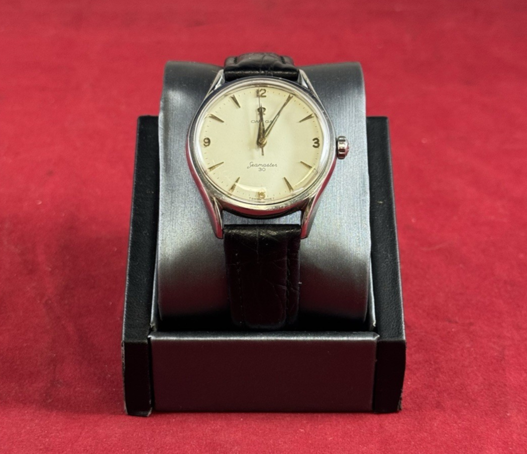 時計 Vintage OMEGA Seamaster 1954 Omega Seamaster – Pippin Vintage Jewelry