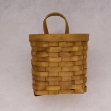 Wall Pocket Basket Primitive Americana 6 1/2" Tall #02546301