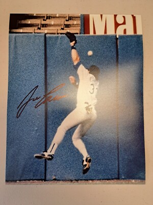 Jose Canseco Texas Rangers Signed 8x10 Ball off Head Autograph