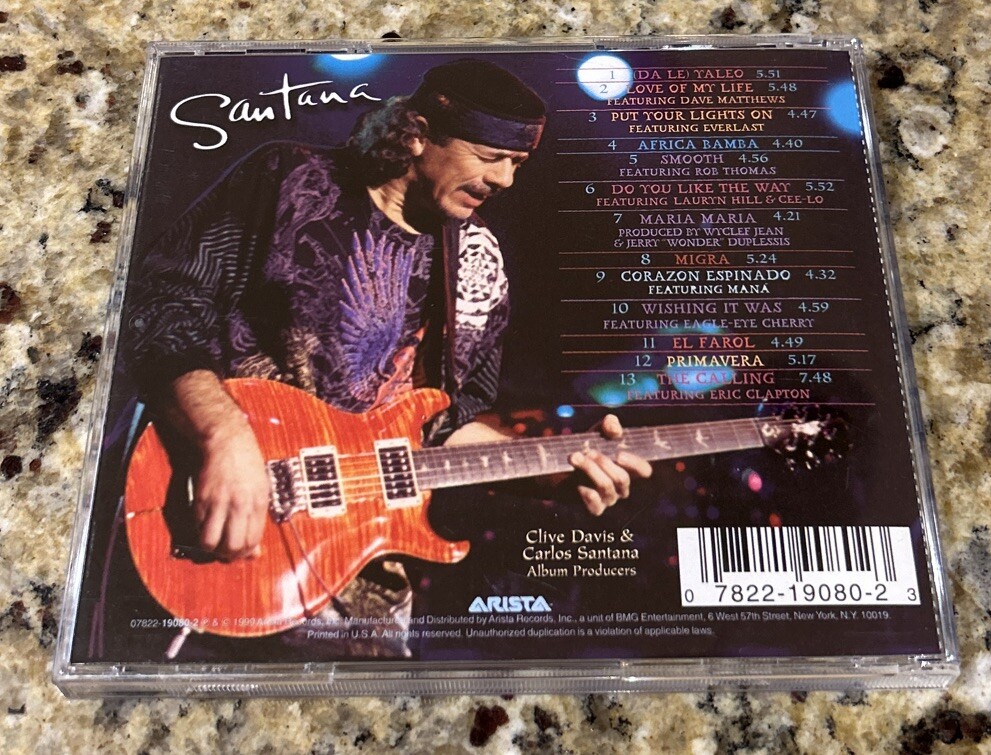 2discs LP Santana Supernatural 19075890001 ARISTA 未開封 /00660 SANTANA SUPERNATURAL CD ARISTA | eBay
