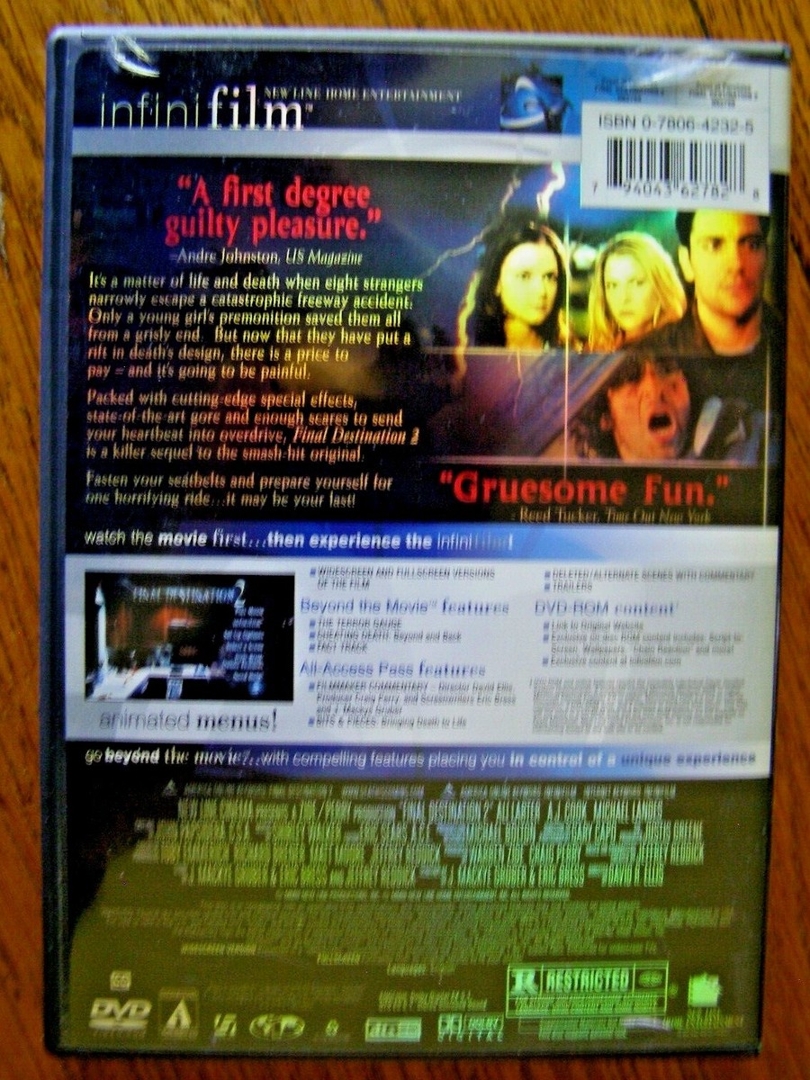 FINAL DESTINATION 2 DVD Free shipping | eBay