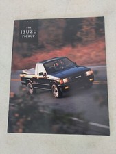 Vintage 1993 Isuzu Pickup Truck Models Car Brochure Catalog 9 X 11