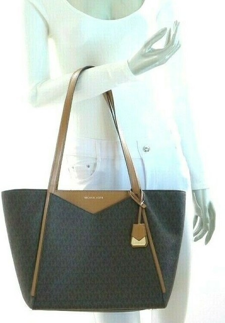 whitney small logo tote