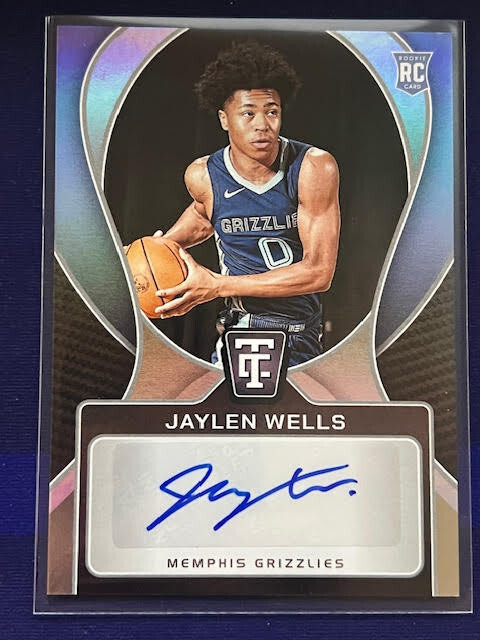 Panini Totally Certified Jaylen Wells Autograph RC TCS-WEL