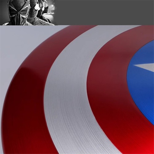 Marvel 75th Anniversary Captain America Shield 1:1 Wearable Replica Cosplay Prop - Picture 10 of 17