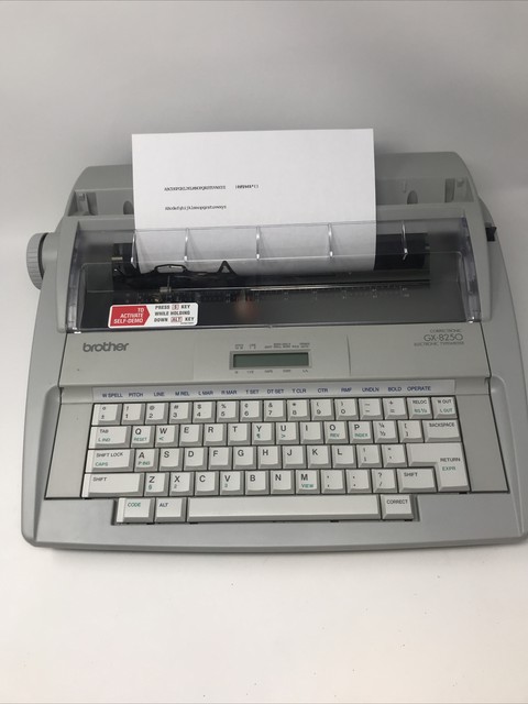Brother 8250 печка