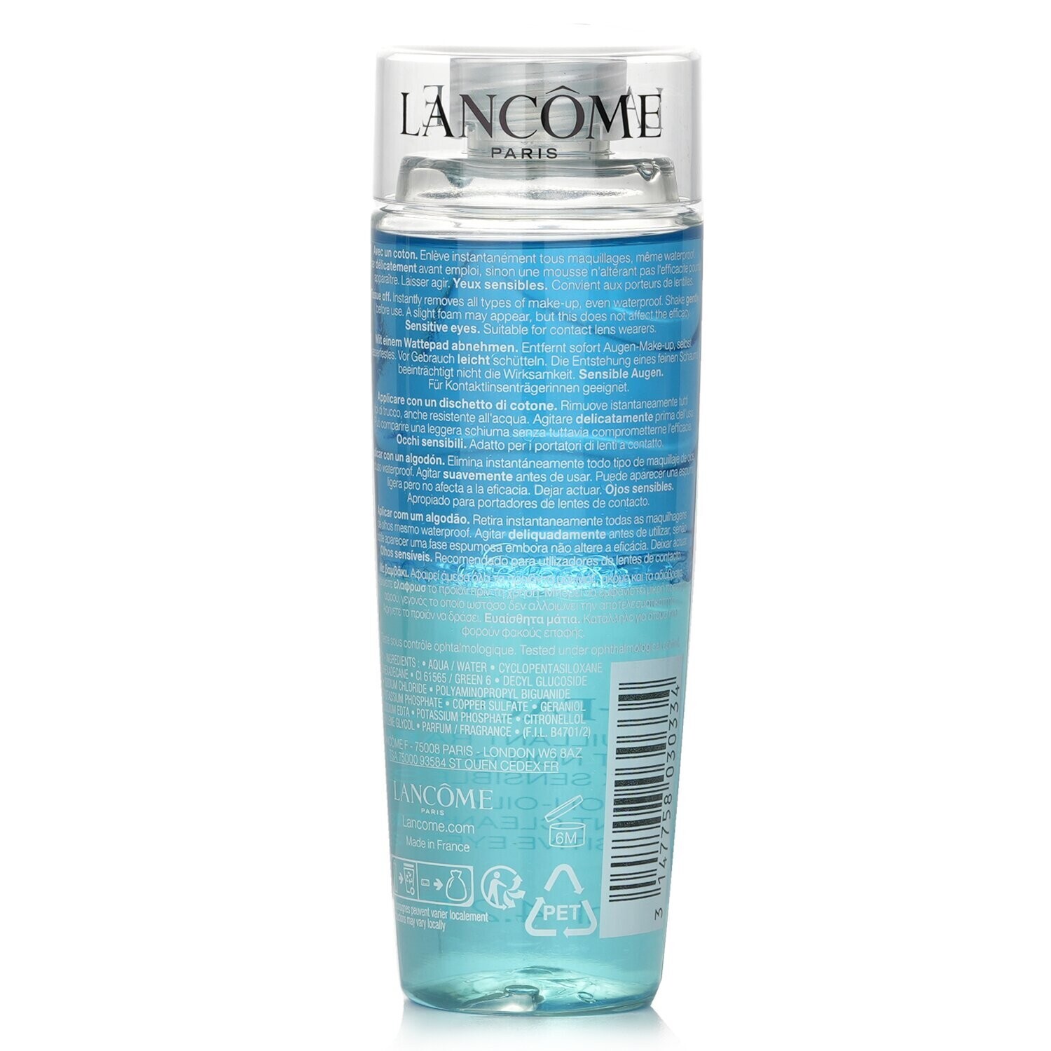 LANCÔME BiFacil Eye Makeup Remover 125ml Made in France eBay