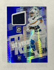 DEUCE VAUGHN Donruss Optic ROOKIE REFRACTOR  “Rated Rookie” JERSEY Variation RC