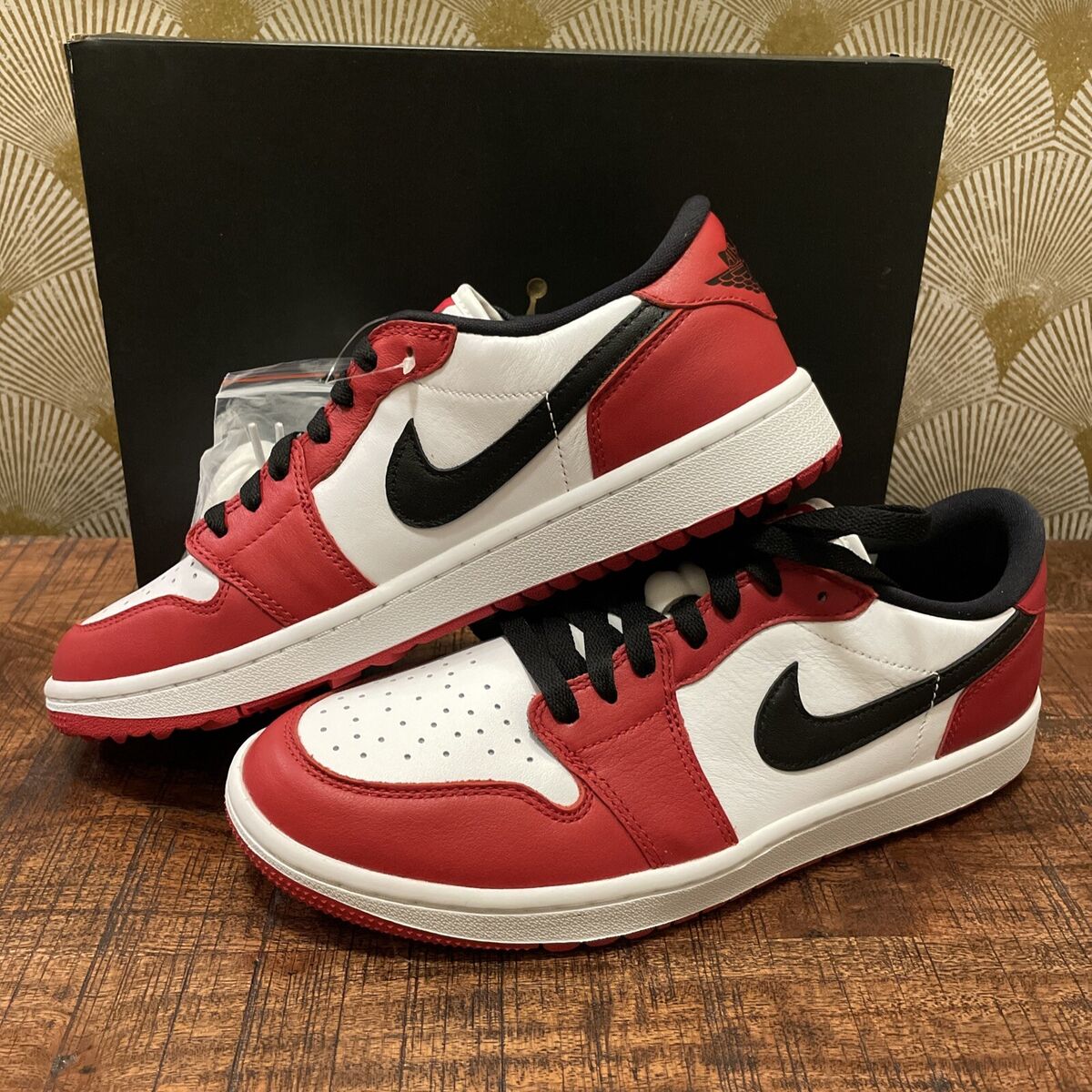 Nike Air Jordan 1 Retro Low Golf Chicago Size 12.5 Men's/ 14 Nike Air Jordan 1 Retro Low Golf Chicago Size 12.5 Men's/ 14