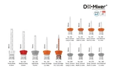 48pcs HP Dental Mixing Tips DX-Mixer® Heavy Body, Light Body, Medium Body, Core