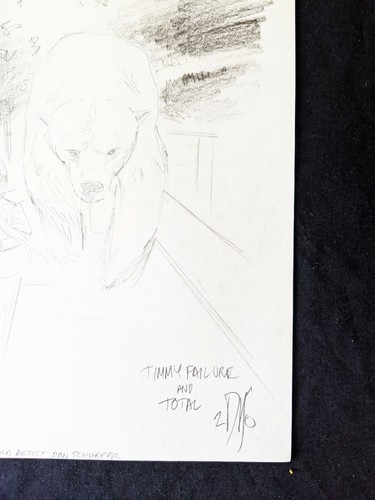 Timmy Failure Mistakes signiert DAN SCHAEFER handgezeichnet Convention Art 8,5x11 - Bild 3 von 4
