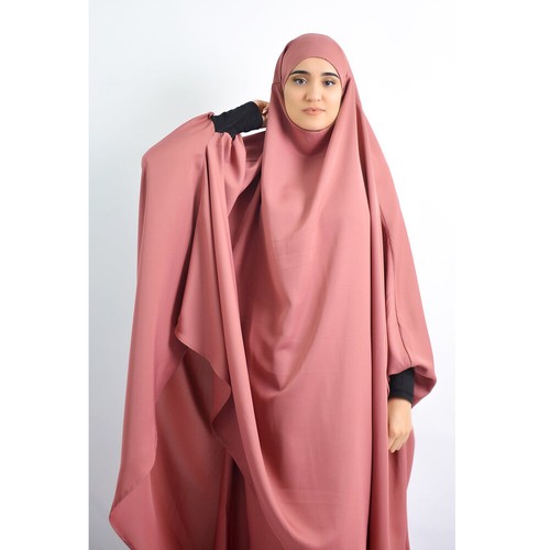 Ramadan Muslim Caftan Women Abaya Overhead Khimar Hijab Long Skirt Burqa Niqab - Picture 58 of 75