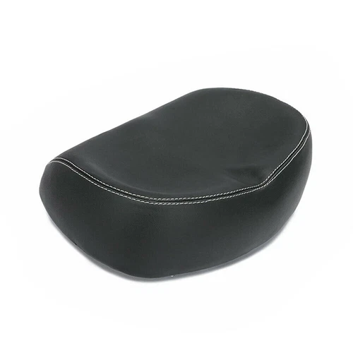 Bike Large Wide Saddle Bike Cycling Noseless Soft PVC PU Seat Black Big Ass Bike - Picture 7 of 12