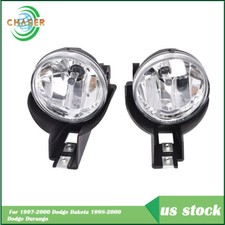 Fog Lamp Light Wbulb Set For Dodge Dakota 1997-2000 Dodge Durango 1998-2000
