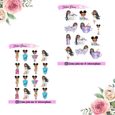  Cute Reminder Stickers Journal Stickers Daily Stickers