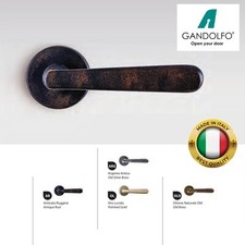Coppia maniglie maniglia per porte interne modello CARRARA ottone stile classico