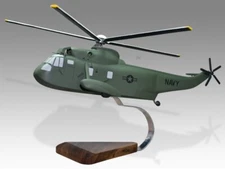 Sikorsky S-61 US Navy Desk Wood Helicopter New Model Small Scale 1/72