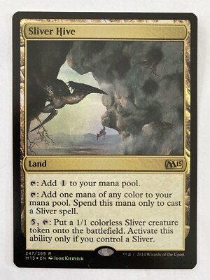 MTG Sliver Hive Foil (Magic 2015 Core Set) 247/269 NM MTG Sliver Hive Foil (Magic 2015 Core Set) 247/269 NM