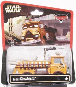 DISNEY CARS STAR WARS RED AS CHEWBACCA COLLECTOR