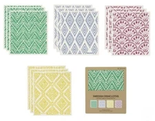 Swedish Dishcloths 12 Pack Variety - Perfect Combo Of A Sponge And Cloth NIB