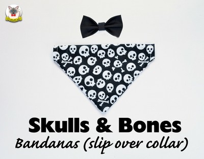 slip over collar dog bandanas