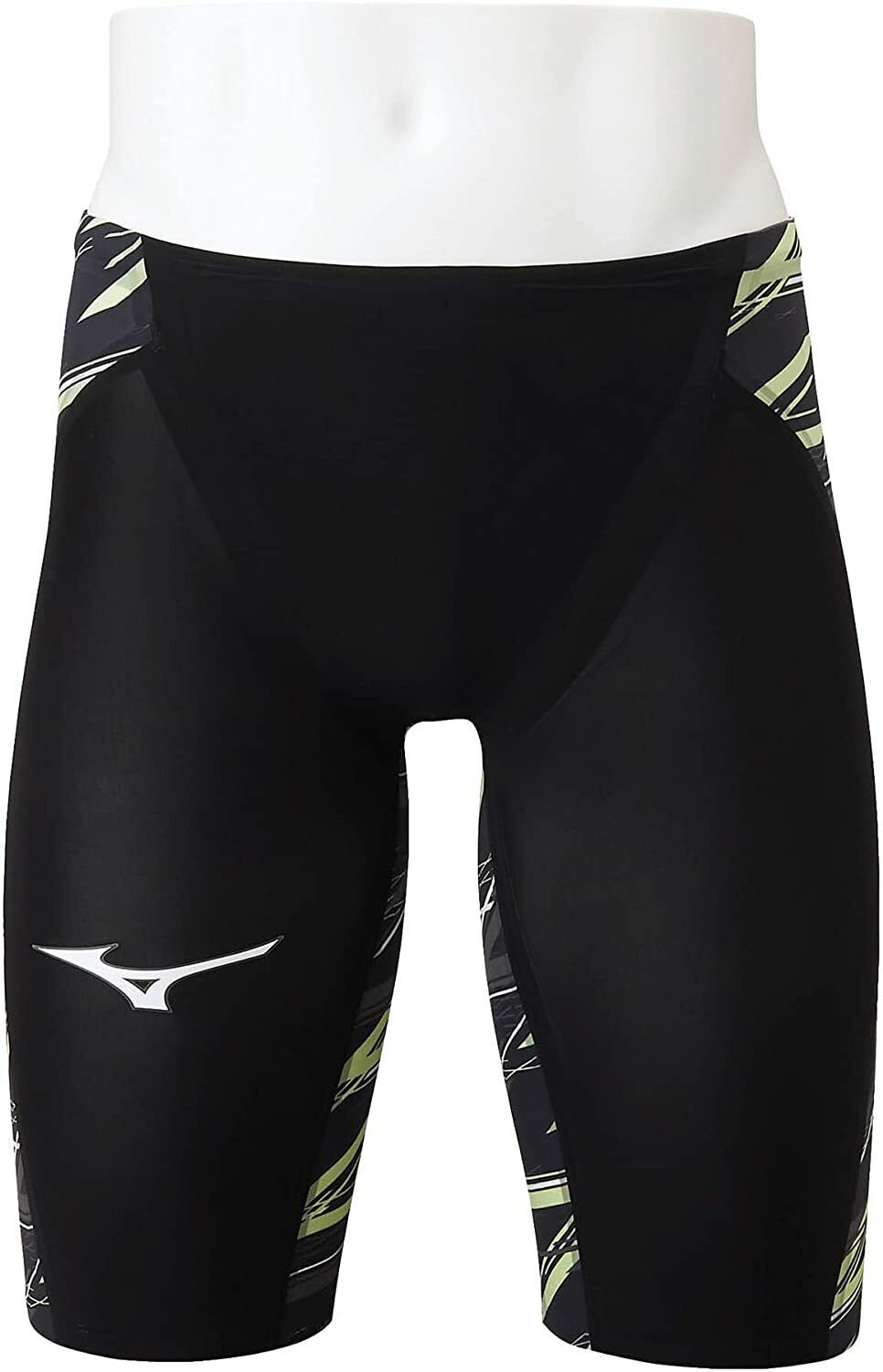 MIZUNO Swimsuit Men GX SONIC NEO SL FINA N2MB2005 Black Neo Lime