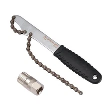 Bike Cassette Removal Tool with Chain Whip, Bicycle Sprocket Removal Tools, C...