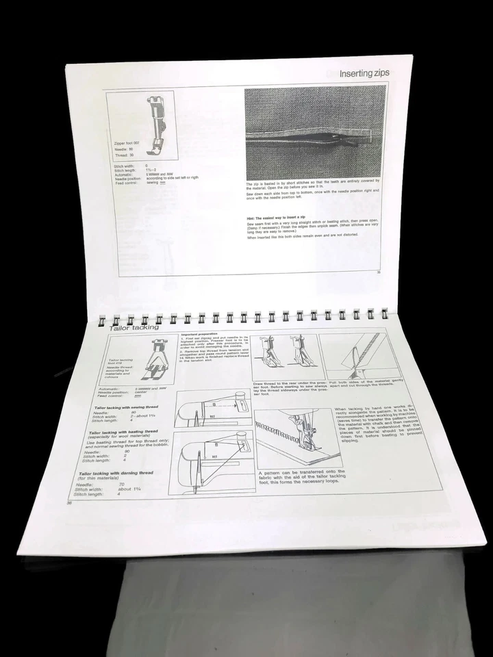 Bernina 830 Record 831 швейная машина инструкции руководство пользователя копия - Изображение 2 из 4