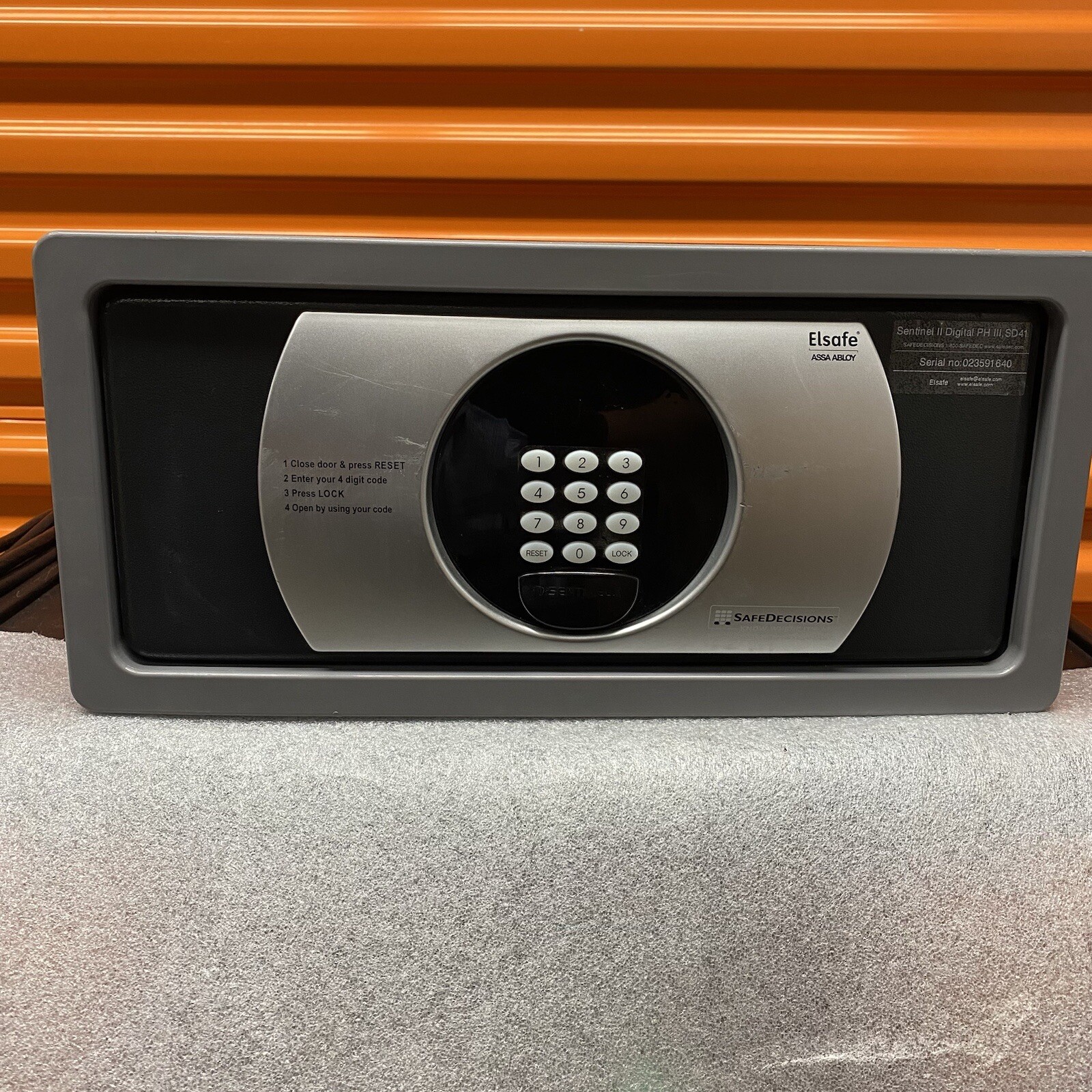 Assa Abloy Elsafe Sentinel II High Security Quality Digital Safe SD41