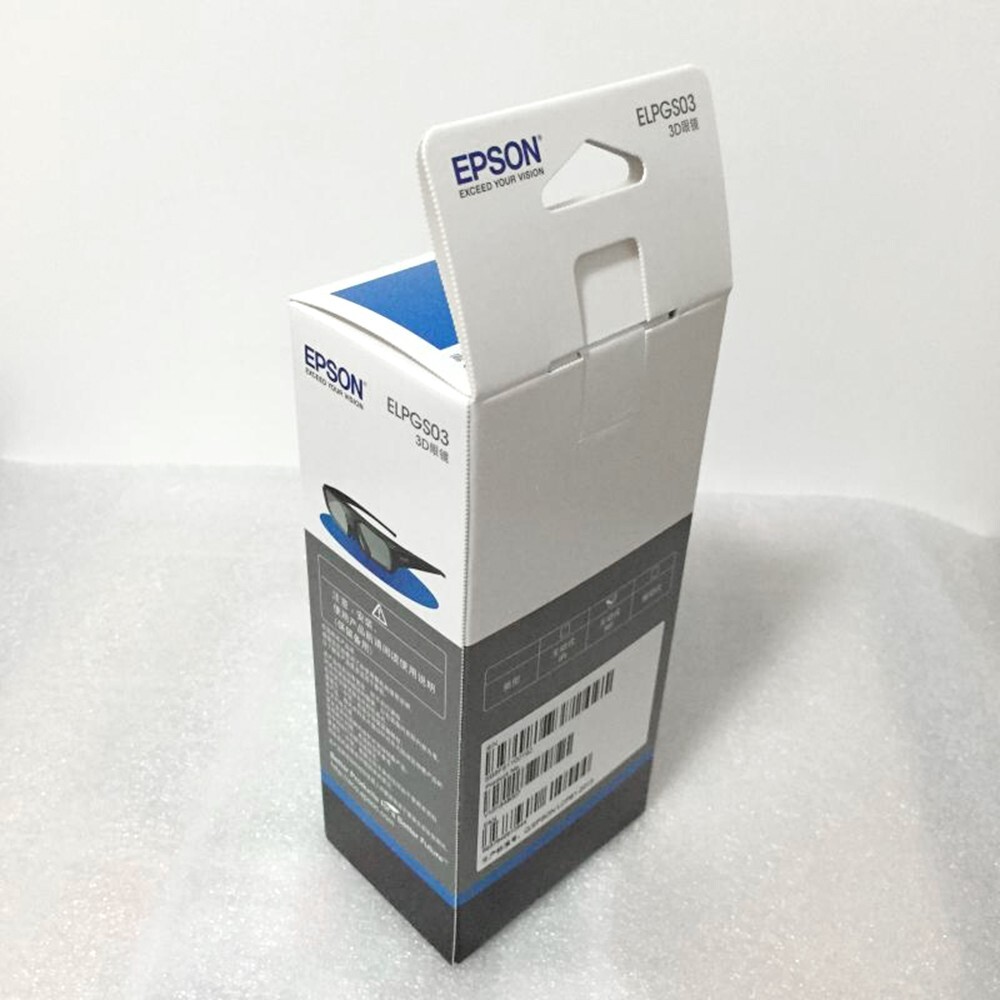 New Original ELPGS03 RF 3D Glasses For Epson Projector With USB