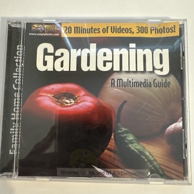 Gardening A Multimedia Guide PC CD-ROM by Simply Media | eBay