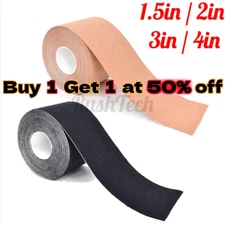 2 Roll Kinesiology Tape Sport Athletic Muscle Support Elastic Physio Therapeutic