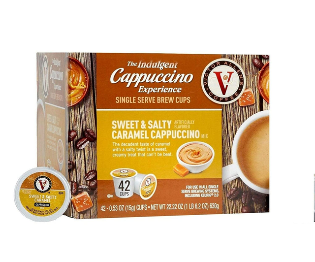 Victor Allen Coffee Sweet & Salty Caramel Cappuccino