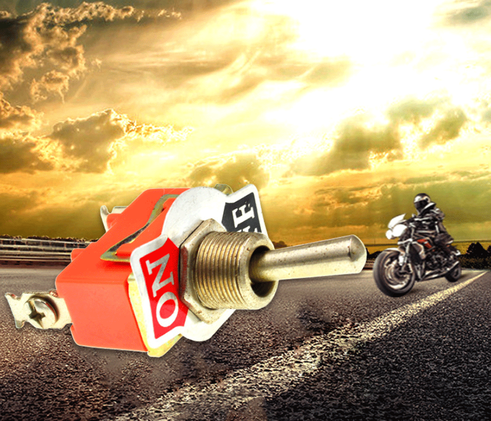 Toggle SWITCH ON/OFF Heavy Duty 15A 125V SPST 2 Terminal Car ATV