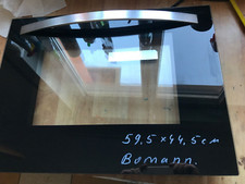 Backofentür,Herdtür  für Herd / Backofen BOMANN EHBE 9602 IX.59,5x44,5cm .GUT.