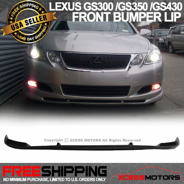 Fits 0607 Lexus GS300 GS350 GS430 PU Front Bumper Lip Aero Vip eBay