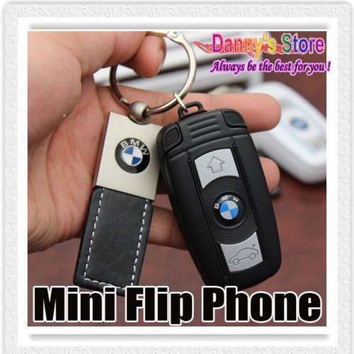 Mini Key Flip X6 Car Key Style Mini Kids Student Bluetooth FM MP3 Cell Phone - Picture 3 of 7