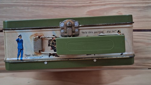 Lunchbox in metallo G.I. Joe ottime condizioni GI JOE LUNCH BOX VINTAGE - Foto 3 di 9