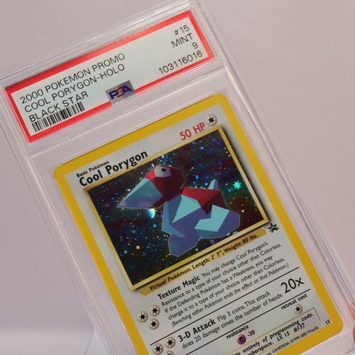 Pokemon TCG - Promo Black Star 15 Cool Porygon Holo - PSA 9 MINT