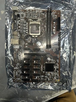 B250-BTC 12 Card 12GPU 12PCI-E Mining Board B250-12P LGA1151 DDR4 Motherboard