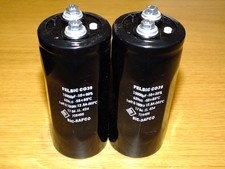 2x Naim Audio FELSIC CO38 15000uF 63V capacitor servicing Supercap 555PS NAP250