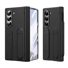 For Galaxy Z Fold 7 2025/6 Shockproof Hand Strap Band Stand Case w/ S Pen Holder